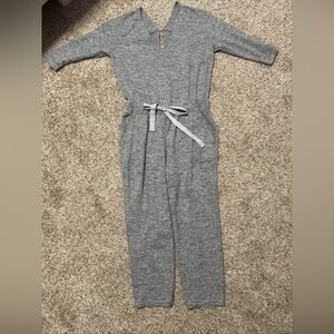 Small LOFT Outlet Lounge Grey Jumpsuit